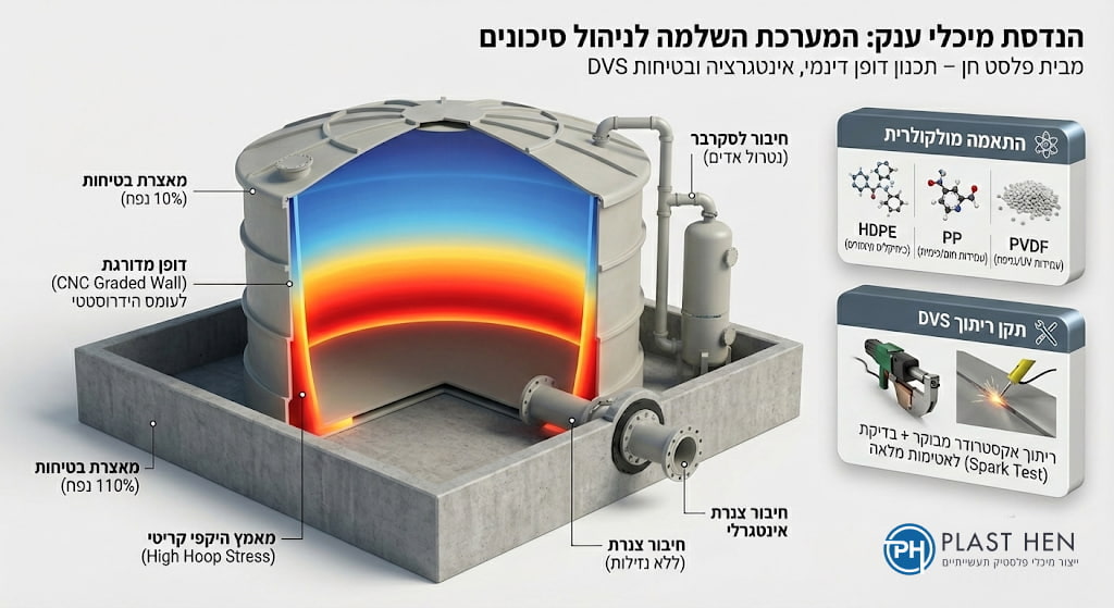 מיכלי פלסטיק גדולים פלסט חן