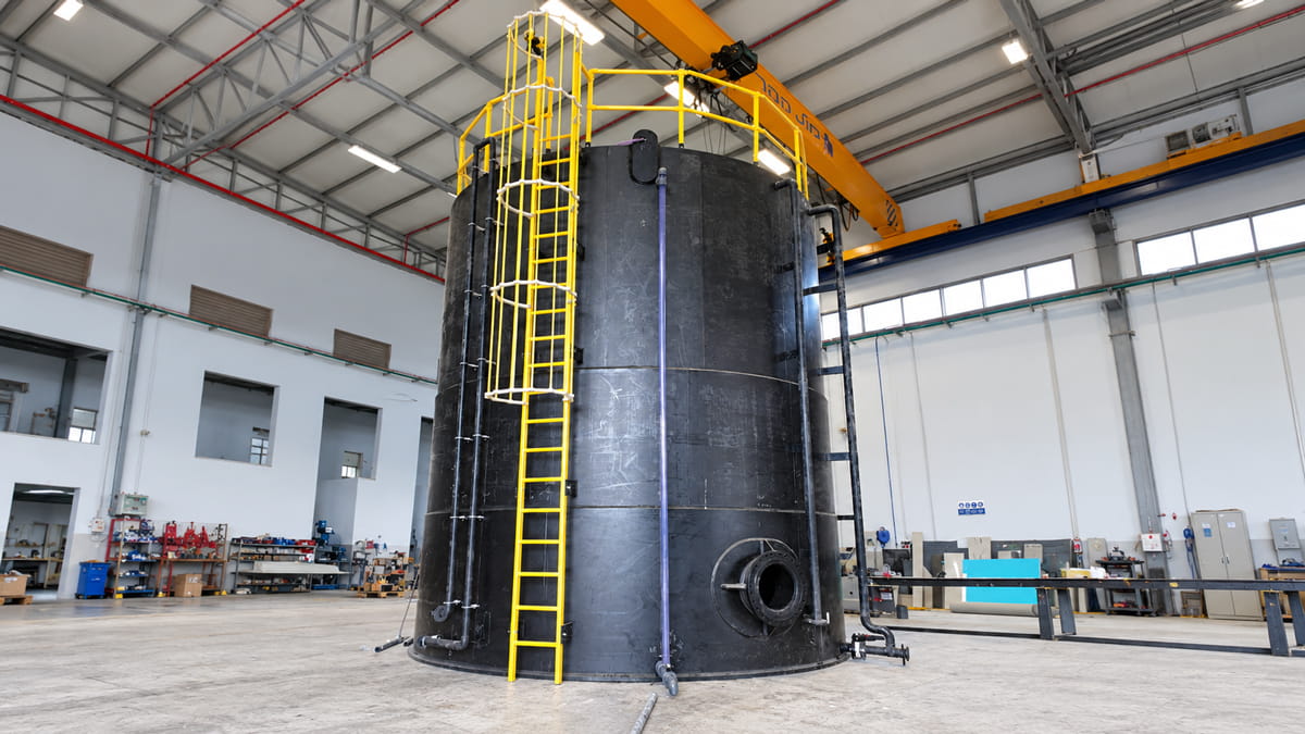 Tank Wall Piping Loads Industrial Tank